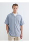 Esvab • Modern & Distinctive Standard Fit Textured Men's Shirt - 2