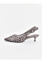 Esvab • Modern & Distinctive Knitted Embroidered Women's Heeled Shoes - 2