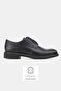 Men's black genuine natural leather eva sole lace-up shoe size 39-45