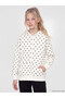 Esvab • Modern & Distinctive Polka Dot Girls' Zippered Sweatshirt - 2