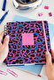 2026-2027 18X20 Spiral Bound Square Weekly Academic Planner - Pink Leopard - 3