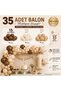 Birthday Decoration Set for Ages 1-9 |   Balloon Chain, Number Balloon, Happy Birthday and Star Foil Balloon Set Birthday Party Decoration Set Ornament - 4