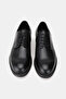 Men's black genuine natural leather eva sole lace-up shoe size 39-45 - 4