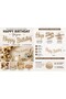 Birthday Decoration Set with Age Balloons |   Birthday Decoration Set |   Happy Birthday |   Balloon Numbers |   1-9 Years Old Happy Birthday and Star Foil Balloon Set Birthday Party Decoration Set Ornament - 6