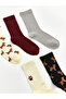 Timeless Clothing & Timeless Choices Embroidered Women's Socks 5-Piece Set - 3