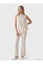 Esvab • Modern & Distinctive Women's Spanish Flare Pants with Waist Cord