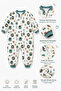 Baby and Child Sleeping Bag 2.5 Tog Patterned Zippered Sleeping Bag - 2