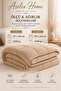 Single Welsoft Quilt, Double-Sided Soft Textured Silicone Filled Warm Winter Quilt - 5