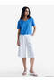 Esvab • Modern & Distinctive U Roba Collar 100% Cotton Women's T-Shirt - 2