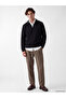 Esvab • Modern & Distinctive Devrik Roba Collar Men's Sweatshirt - 2