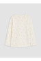Esvab • Modern & Distinctive Butterfly Embroidered Girls' T-Shirt