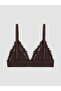 Bralet with Lace Detail Without Underwire and Padding for Style Enthusiasts from Uzg Store - 2