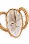 Women's Shell Detailed Hand-Knitted Straw Bag - Mini Basket Summer Shoulder and Hand Bag - 2