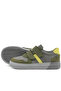 Rakerplus 3751-Hkgr Khaki Gray 100% Genuine Leather Velcro Boys' Sneaker Casual - 5