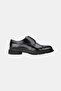 Men's Black Genuine Natural Leather Lace-Up Daily Shoes, Size 39-45 - 5