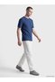 Peak New Season Indigo Crew Neck Men's T-Shirt - 2