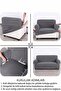 Waterway Pattern Stretchable 3 Seater Sofa Cover Sofa Cover Sofa Bed Cover Seat Cover - 3