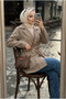 Women's Belted Short Trench Coat – Seasonal Hijab Jacket - 3