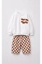 Boys' Style Tracksuit Bottom and Top Two-Piece Set - 2