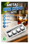 304 Stainless Steel Metal Ice Cubes – Reusable Cooling Set and Clip