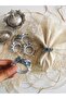 Silver Rose 6-Piece Napkin Ring - 2