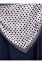Lcw Modest Navy Blue Flared Skirt with Scarf Detail - 6