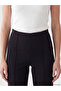 Lcw Modest Black Slim Fit Flared Women's Trousers - 3