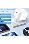 Power Adapter with USB-C to Lightning Cable 20W USB-C, Wall Charger, White (IOS 14 Earlier Models Compatible) - 2
