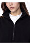High Collar Oversize Women's Sweatshirt Tunic - 3