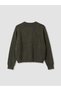 Lcw Modest Khaki Crew Neck Women's Knitwear Cardigan - 7