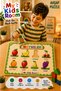 6-Piece Wooden Educational Puzzle Set for Ages 2-5 Find and Match Puzzle Animals Vehicles Fruits Numbers Professions Places - 5
