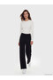 Lcw Modest Black Soft Touch Women's Sweatpants