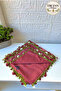 Hand-Embroidered Scarf, Cheesecloth, Gift, Dowry Box - 2