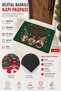 Doormat 45X70Cm Interior Exterior New Year's Products Christmas Decorations New Year Gnomes - 4