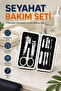 Stainless Steel Personal Care Kit – Multi-Purpose Grooming Tools with Travel Case