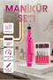 Electric Manicure Pedicure Machine – Adjustable Speed Nail Care Kit