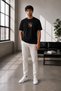 Unisex Oversize Naruto Shippuden Itachi Uchiha Embroidered Anime T-Shirt 100% Cotton - 2