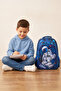 Galaxy Force School Bag 16 Inch, Printed Backpack Bags, Lightweight, Washable, Bag For Kids, Boys - 3