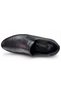 Varles Genuine Leather Comfort Orthopedic Women's Classic Heeled Shoes Black - 5