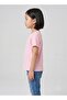 Solid Pink tee for girls - 3
