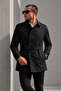 Men's Seasonal Lined Double-Breasted Belted Trench Coat - 5