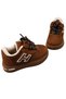 Unisex Velcro and Lace-Up Sneaker H Model. Daily Comfortable Sole Sports Shoes - 5