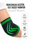Compression Elbow Support Brace Elastic Elbow Sleeve for Sports and Daily Use - 2