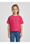 Unisex Plain Maroon Boxy-fit Oversize Casual T-Shirt