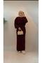 Knitwear Skirted Sweater Embroidered Patterned Wool Sweater Skirt Standard Size