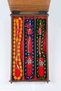 Special Craftsmanship Fire Amber Prayer Beads Set in a 3-Piece Wooden Box - 2