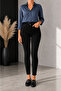 Lilly Women's Black High Waist Lycra Skinny Jeans - 2