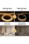 COB LED Strip Light 220V AC (10mm Width) 296 LEDs/M IP20 Flexible Rope Tape Light with Built-in Driver for Home Decor Ceiling Living Room Festival Decorative Lighting (6000K Cool) - 2
