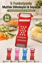5-Function Vegetable Fruit Slicer Peeler Grater Julienne Cutter Set of 5