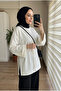 Women's Modal Fabric Elegant Tunic with Tie Detail 70 cm - 6